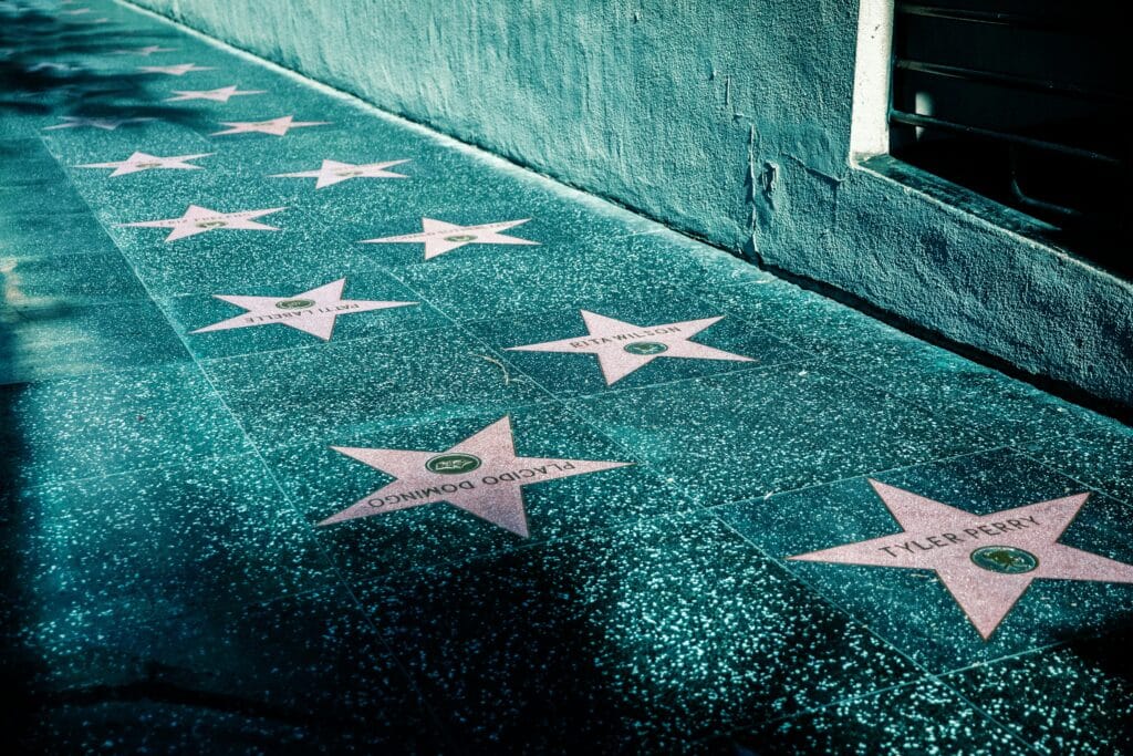 walk of fame in hollywood,ca