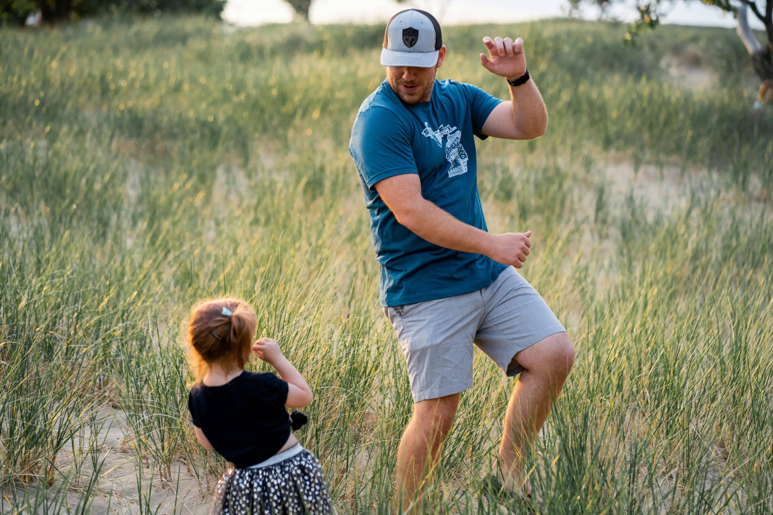 dad dancing with step daughter