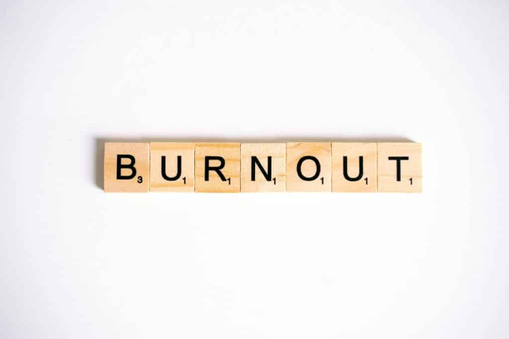burnout sign