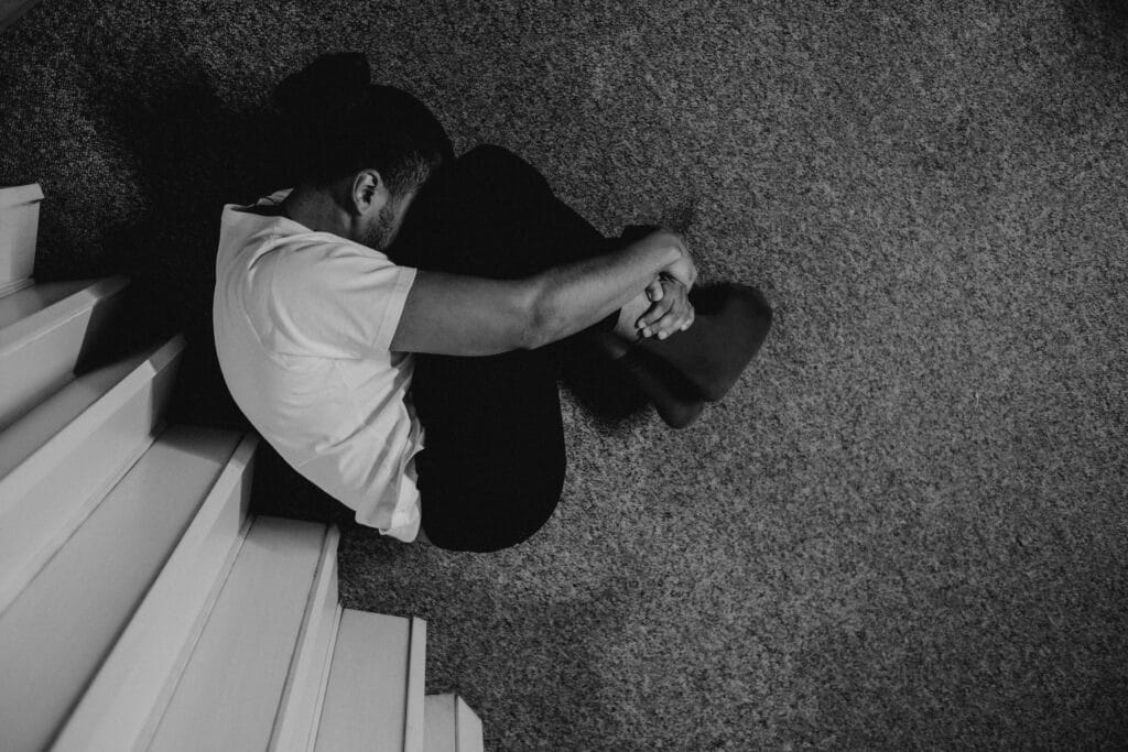 person having a quarter life crisis