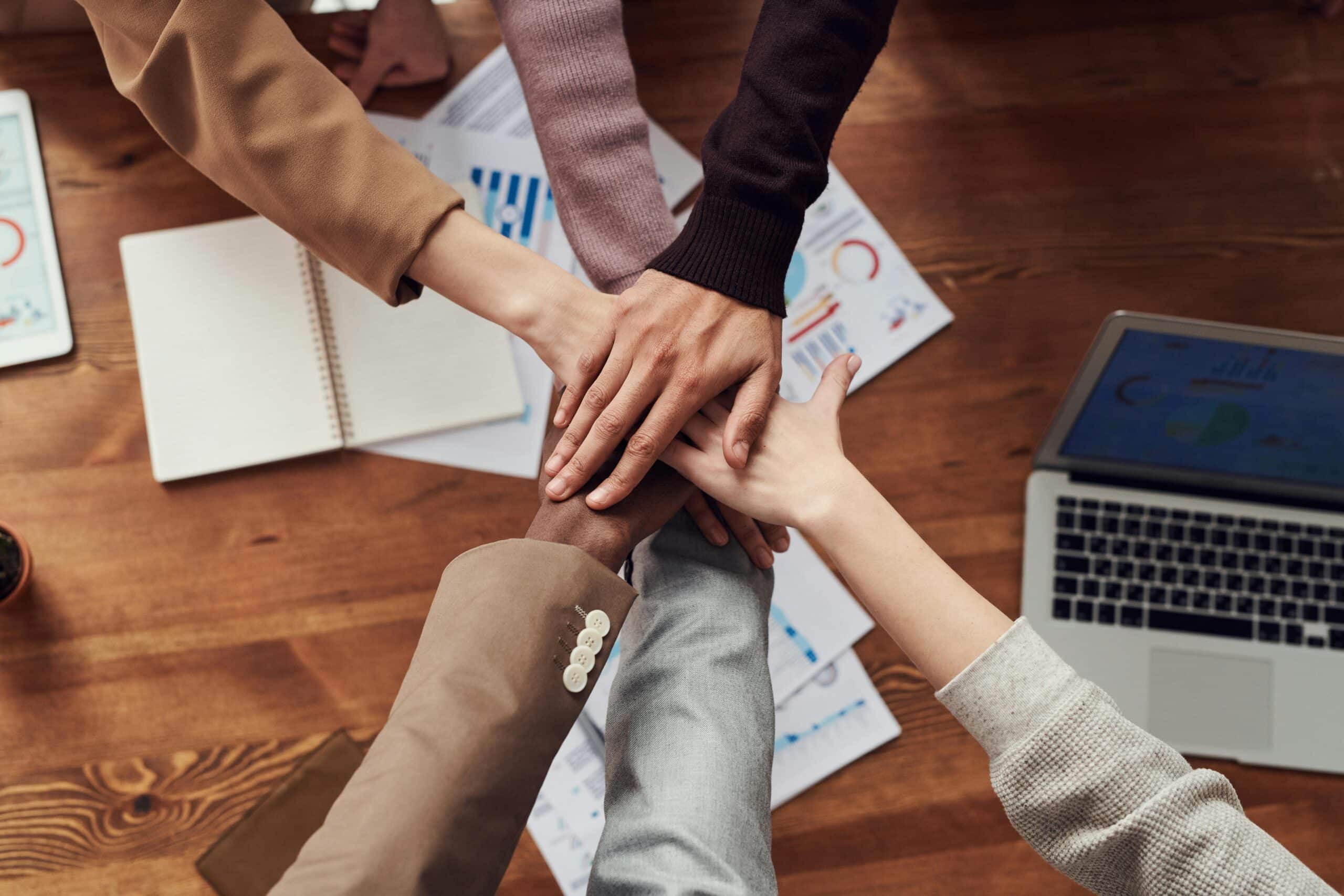 group of people at work