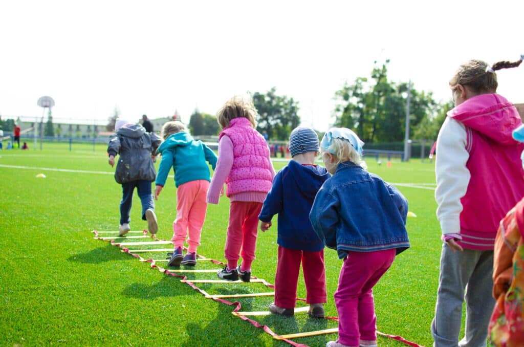 kids having fun playing