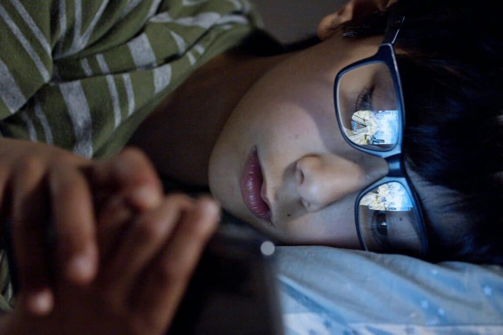 screen time and sleep
